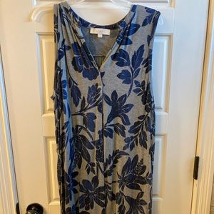 Loft soft v-neck dress